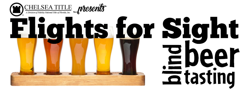 Flights for Sight Blind Beer Tasting