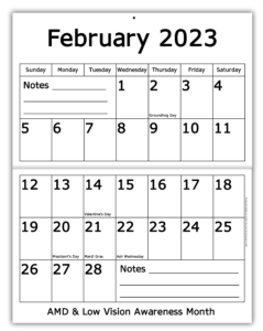 February 2023 spread
