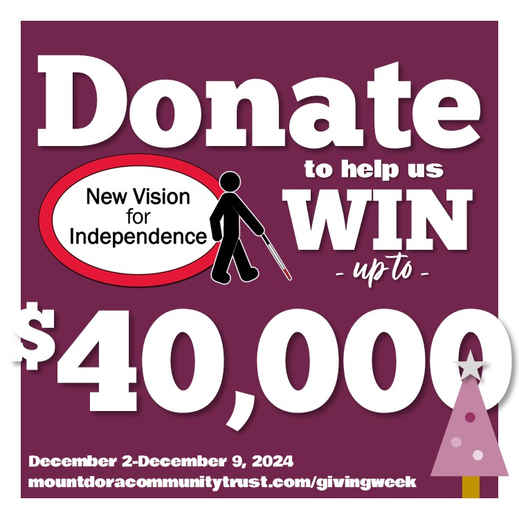 Donate to help us with up to $40,000. December 2 - 9, 2024